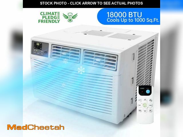 Lot 74-14253441 - PhiloDeco 18000 BTU Window Air Conditioner 1000 sq ft. Ac Units Intelligent , LED Diswplay Screen, w...