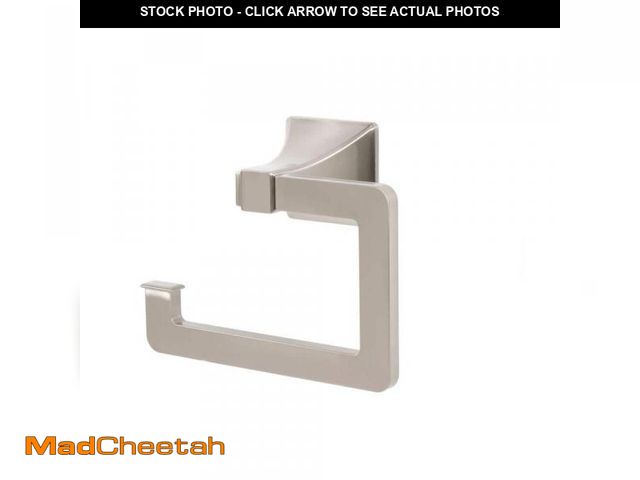 Lot 74-8577848 - (MISSING HARDWARE) Glacier Bay Winstead Towel Ring in Brushed Nickel - UNUSED