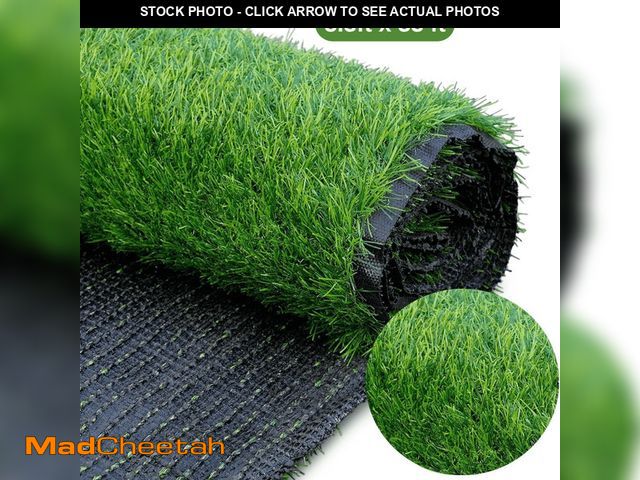 Lot 74-12678255 - OVYEOFR Artificial Grass, Large Realistic Fake Grass Turf for Patio Garden Balcony Landscape Indoor ...