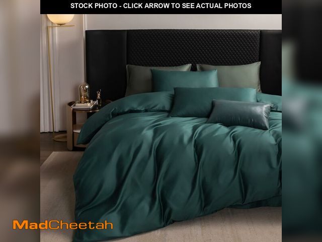 Lot 74-13627925 - MooMee Duvet Cover Set 100% Extra Long Staple Cotton 600 Thread Count Silky Sateen Smooth Luxury Sof...