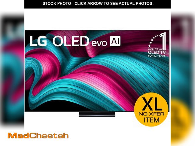 Lot 74-12692945 - LG 83-Inch Class OLED evo AI 4K C5 Series Smart TV w/Dolby Atmos, Dolby Vision, HDR10, AI Super Upsc...