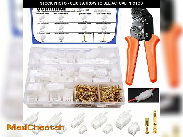 Lot 74-14064401 - Seamaka 432pcs Automotive Electrical Wire Connectors Kit 2.8mm 2 3 4 6 9 Pin Automotive Electrical W...