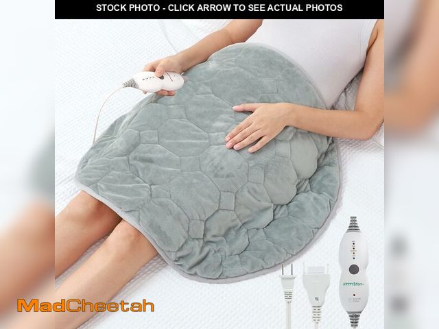 Lot 74-13544264 - immtree Weighted Heating Pad for Period Cramps, 7lbs XXXL Size(29x24) with Fast Heat Technology, Hea...