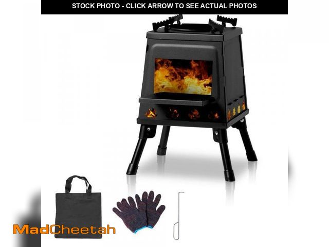 Lot 74-12517852 - Karl home Medium Ultra Light-Weight Portable Camping Stove Fire Pit with Carry Case - UNUSED