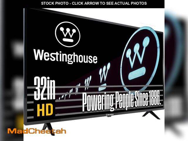 Lot 74-13817511 - (MISSING HARDWARE) Westinghouse 32" 720p HD LED TV, Non-Smart Flat Screen, HDMI/USB/VGA, V-Chip, Hom...