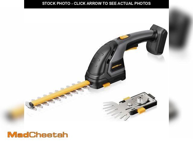 Lot 74-14381235 - HEINPRO Cordless Hedge Trimmer Compatible with DEWALT 20V MAX Battery - USED