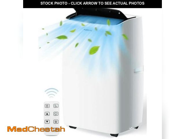 Lot 74-12401835 - HUMSURE Portable Air Conditioner 14000 BTU  Suitable for 420 Sq Ft of Rooms  Floor Standing Air Cond...