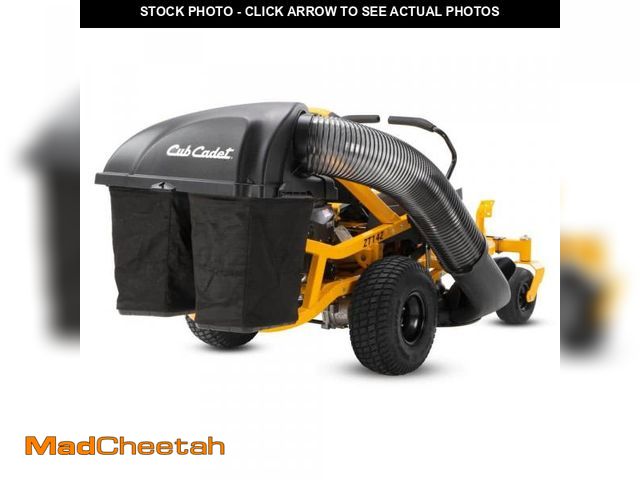 Lot 74-12363965 - Cub Cadet Original Equipment 42 in. and 46 in. Double Bagger for Ultima ZT1 Series Zero Turn Lawn Mo...
