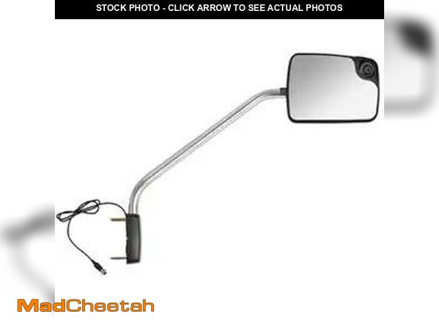 Lot 74-13697206 - Velvac 720300 Mirror Cam Series Door Mirror Stainless Steel, Passenger Side - USED