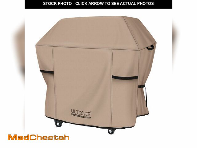 Lot 74-14340808 - ULTCOVER Waterproof Grill Cover 58 inch, Heavy Duty BBQ Cover for 3-5 Burners Outdoor Gas Barbecue G...