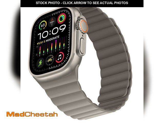 Lot 74-14265187 - Bisikor Compatible with Apple Watch Band 49 46 45 44 42 41 40 38mm Double Sided Wearable Silicone Ma...