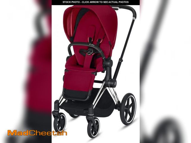 Lot 74-12510045 - Cybex Priam 3 Complete Stroller, One-Hand Compact Fold, Lightweight, Reversible Seat, Smooth Ride Al...
