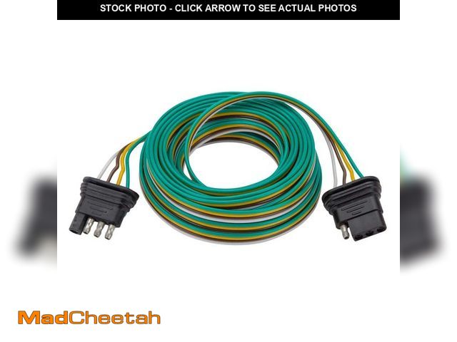 Lot 74-13692553 - TowSmart 24 ft. Trailer End 4-Way Flat Trailer Light Wiring Connector - UNUSED