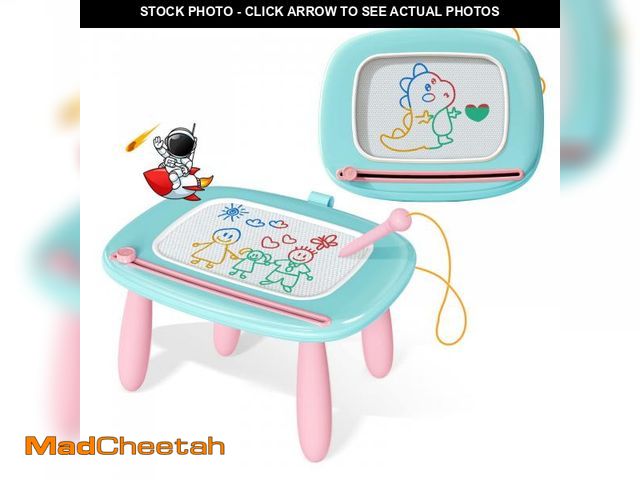 Lot 74-12116808 - Kikidex Toddlers Toys Age 1-3, Magnetic Drawing Board, Toddler Girl Toys for 1-2 Year Old, Doodle Bo...