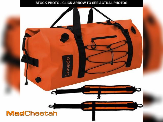 Lot 74-14336290 - Lanedo 80L Dry Bag Large Waterproof Bag Roll-Top Heavy Duty Fishing Duffel Bag with Durable Straps &...