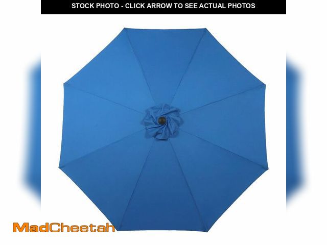 Lot 74-14145517 - BPS Patio Umbrella Replacement Canopy for 9 ft 8 Ribs Table Umbrella, Outdoor Umbrella Replacement f...