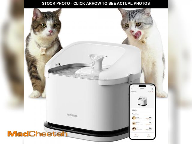 Lot 74-12341995 - *SEE DETAILS* PETLIBRO RFID Multi Cats Water Fountain with Cat Recognition &amp; Hydration Monitorin...