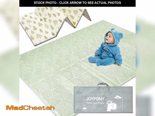 Lot 74-14584832 - Joypony Baby Play Mat 71" x 79" x 0.4" â Lightweight Foldable Mat for Infants and Toddlers - USED