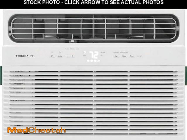 Lot 74-12493243 - Frigidaire 12,000 BTU Window Room Air Conditioner with Wi-Fi up to 550 sq ft, White - UNUSED