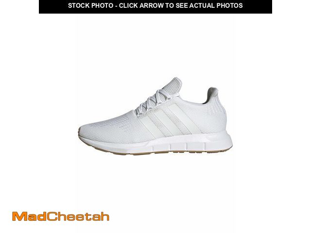 Lot 74-14377598 - adidas Mens Swift Run White/White/Core Black 13 - USED