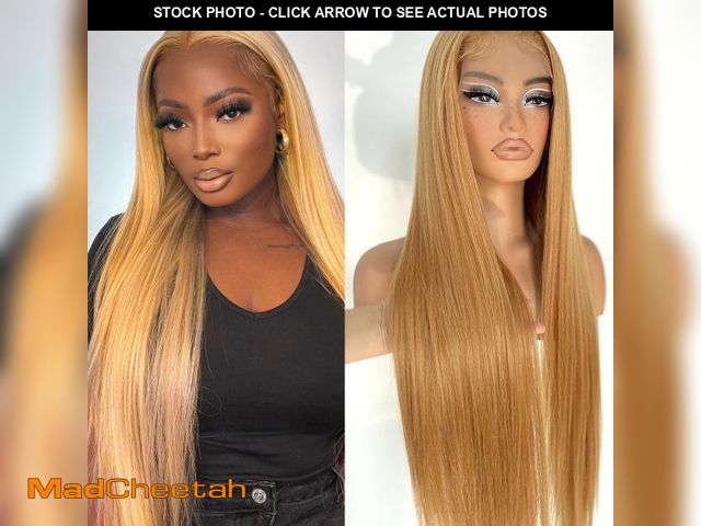 Lot 74-12386794 - Fabimiya 5x5 27 Brown Yaki Wave Lace Front Wigs Human Hair Dark Brown Yaki Wave Human Hair Wig 200% ...
