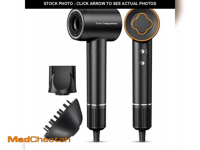 Lot 74-12701363 - Hair Dryer, 150000 RPM High-Speed Brushless Motor Negative Ionic Blow Dryer for Fast Drying, Low Noi...