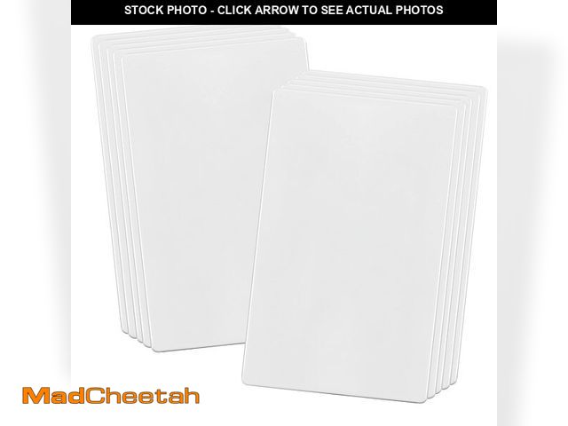 Lot 74-14208283 - ENERLITES Screwless Blank Wall Plate, Child Safe Blank Device Outlet Cover, Standard Size, 1-Gang 4....