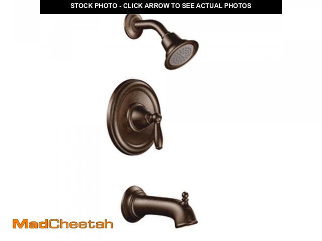 Lot 74-12439609 - Moen Brantford Oil-Rubbed Bronze Posi-Temp Pressure Balancing Eco-Performance Bathtub Shower Trim Ki...