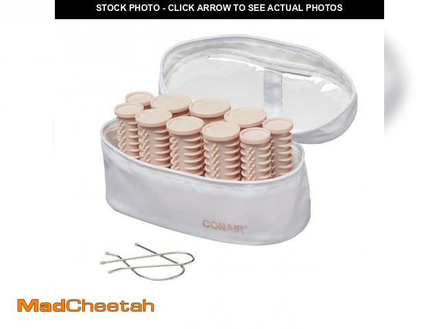 Lot 74-11548352 - Conair Instant Heat Compact Hot Rollers for Long, Medium, and All Hair - Hair Curler - Hair Roller C...