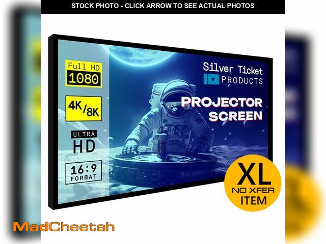Lot 74-13281453 - Silver Ticket Products STR Series 6 Piece Home Theater Fixed Frame 4K / 8K Ultra HD, HDTV, HDR &amp;...