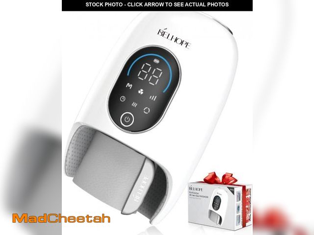 Lot 74-12115529 - Hand Massage Device with 9 Modes and 4 Heating Options for Hot and Cold Therapy Hand and Wrist Massa...