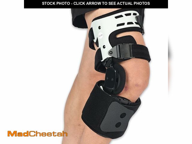 Lot 74-12715656 - Orthomen OA Unloader Knee Brace with Anti-slip Strap, Adjustable Metal Medial &amp; Lateral Valgus S...