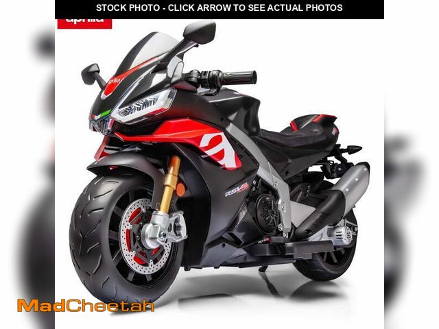 Lot 74-13642434 - TCARAIWEN 24V Kids Motorcycle Electric Motorbike Aprilia Licensed Ride on Toy w/LED Lights Bluetooth...