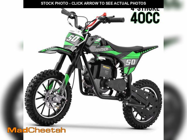 Lot 74-13108674 - Hoverheart Gas Dirt Bike DB4S004 50cc 4-Stroke Gas Powered Mini Bike - USED