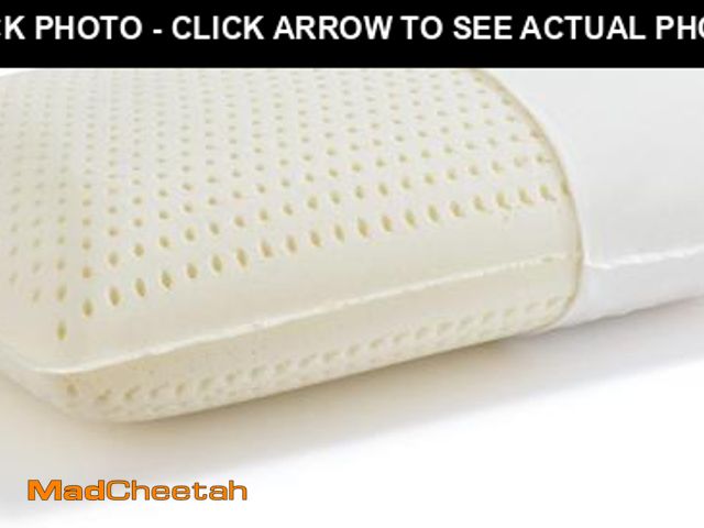 Lot 74-12327899 - JOTOM Talalay Natural Latex Pillow Sleeping Bed Pillow, Medium Firmness Latex Pillow for Side, Back,...