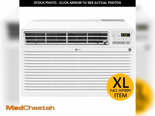 Lot 74-12662621 - LG 11,200 BTU Through-the-Wall Air Conditioner With Heat - 6.4 Amps - UNUSED