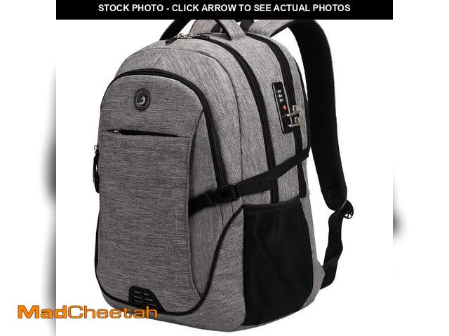 Lot 74-11556544 - SHRRADOO Anti Theft Laptop Backpack Travel Backpacks with usb Charging Port for Women Men College Ba...