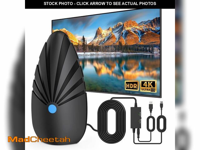 Lot 74-12718180 - TV Antenna Indoor, 900+ Miles Long Range Digital AntennaÃ¯Â¼ÅAntenna for Smart TV for Easy Installa...