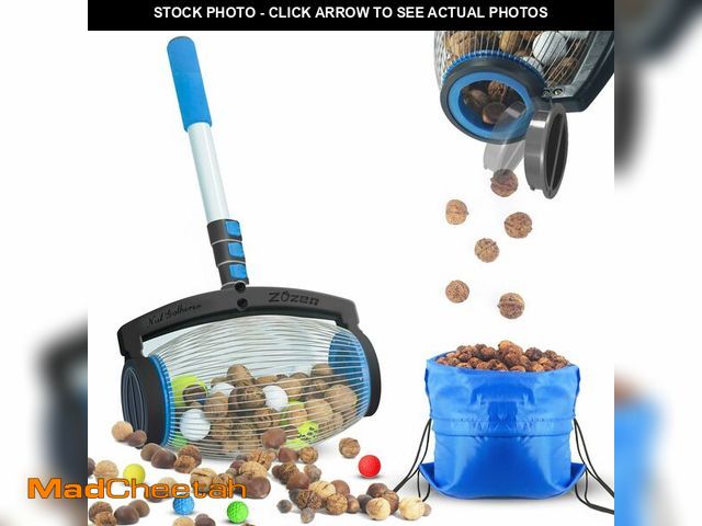 Lot 74-12707931 - Zozen Nut Gatherer, Pecan Picker Upper, Walnut Picker Upper Roller, Side Opening Dump/Also Apply to ...