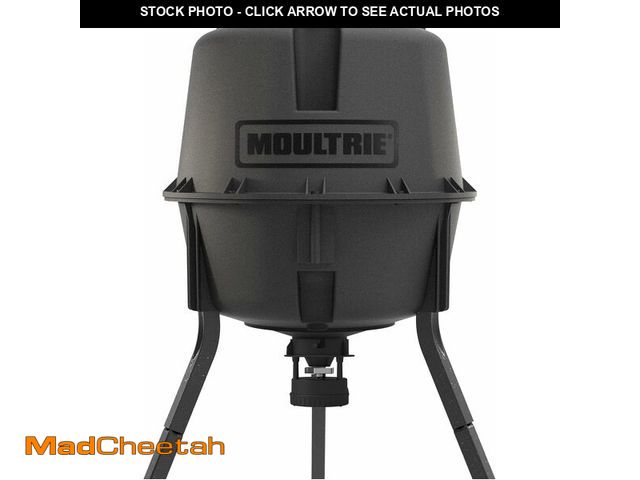 Lot 74-12829093 - Moultrie Deer Feeder Standard - 200 lb. Programmable Game Feeder - Remote-Controlled Wildlife Feeder...