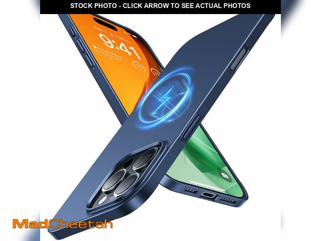 Lot 74-12460243 - TORRAS Magnetic Slim Fit for iPhone 16 Pro Case 6.3 inch, Ultra-Thin 16 Pro Case Compatible with Mag...