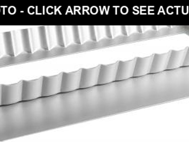 Lot 74-12326188 - Fat Daddio's PFT-1375 Rectangle Fluted Tart Pan, 13.75 x 4.25 Inch - UNUSED