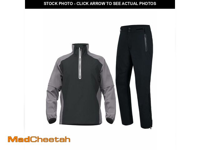 Lot 74-12711846 - fit space Waterproof Golf Rain Suits for Men Performance Rain Jackets and Pants for All Sports (Gray...