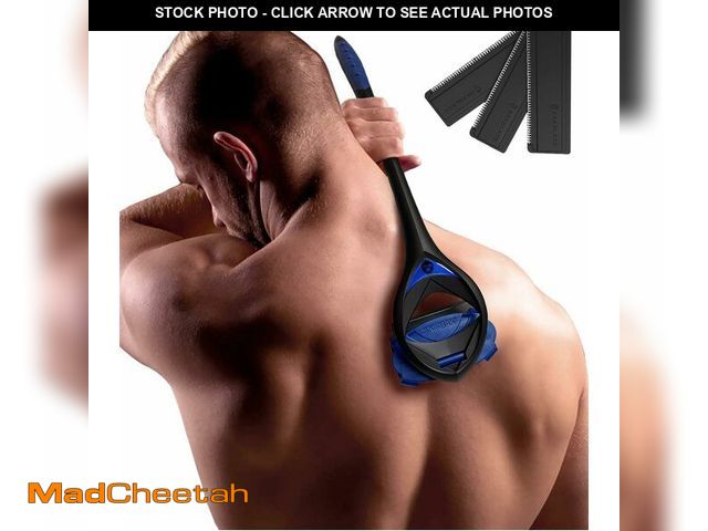 Lot 74-12433187 - baKblade 3.0 Stealth Back Shaver Ã¢â¬â 23" Handle Ã¢â¬â Includes 3 Extra Blade Refills Ã¢â¬â...