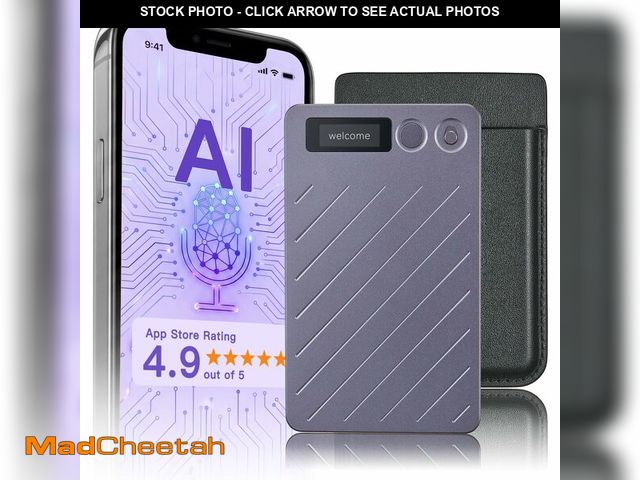 Lot 74-13621662 - AI Voice Recorder (64GB) Ã¢â¬â Real-Time Transcription &amp; Summarization | 152 Languages, Noise...