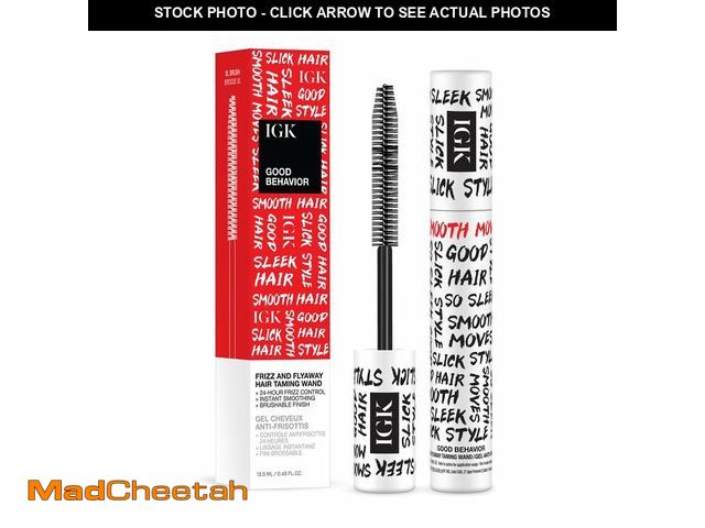 Lot 74-12603921 - IGK Good Behavior Frizz &amp; Flyaway Hair Taming Wand Ã¢â¬â Lightweight Gel Control Stick for Sm...