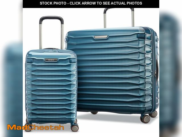 Lot 74-13710457 - Samsonite Stryde 2 Hardside Expandable with Double Spinner Wheels, 2PC SET (22X14X9/LG), Deep Teal -...