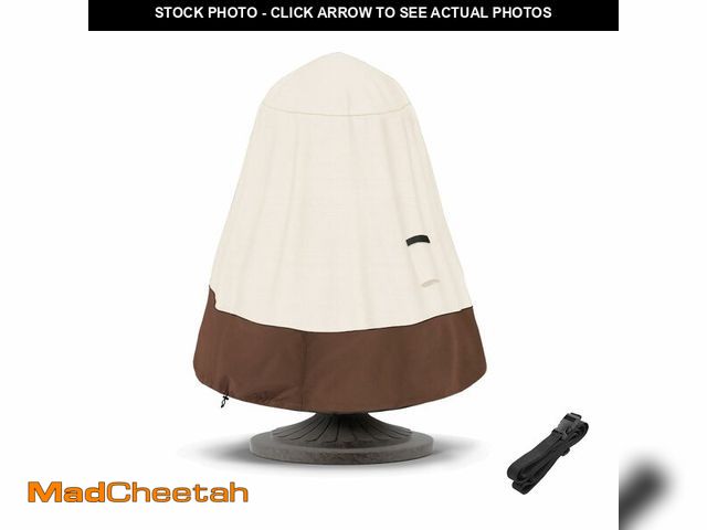 Lot 74-12706276 - TACOMA Fountain Cover 36"Dia x 42"H,Outdoor 600D Heavy Duty Garden Fountains Statue Protective Cover...