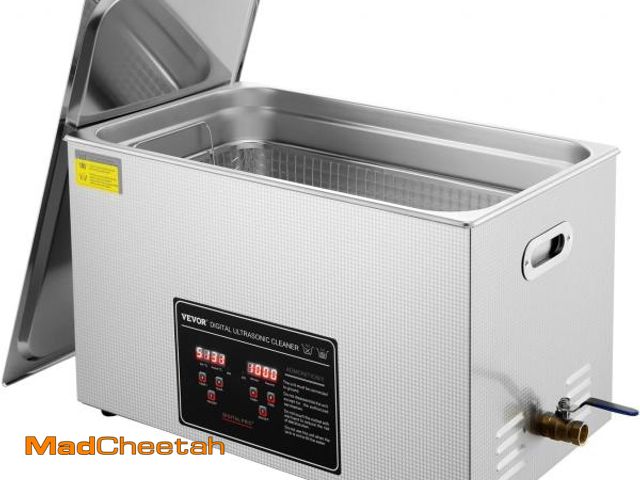 Lot 74-12400255 - VEVOR Ultrasonic Cleaning with Digital Timer &amp; Heater, Professional Ultra Sonic Jewelry Cleaner,...