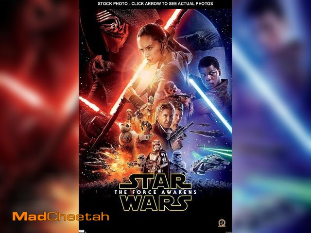 Lot 74-12397018 - Trends International 24X36 Star Wars: The Force Awakens - One Sheet Wall Poster, 24" x 36", Premium ...